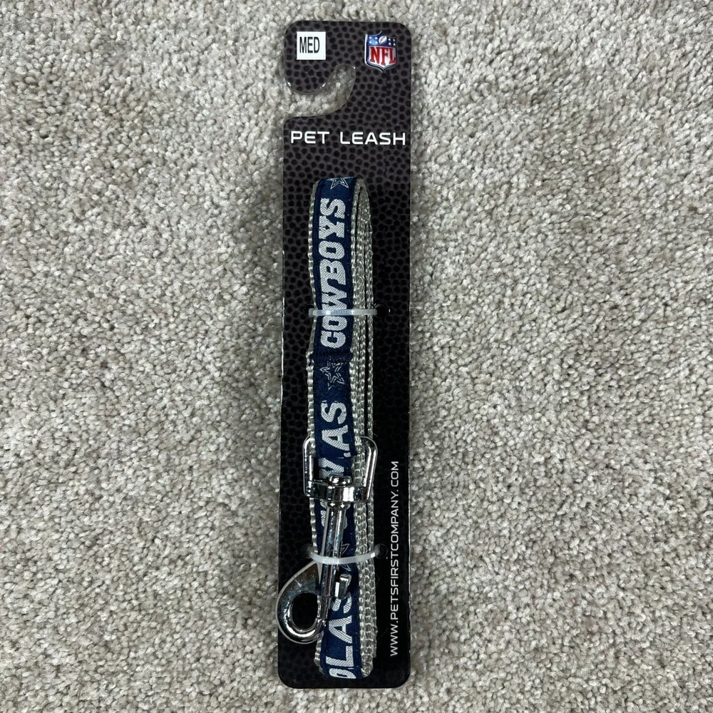 NFL Dallas Cowboys Pet Leash Medium 5/8